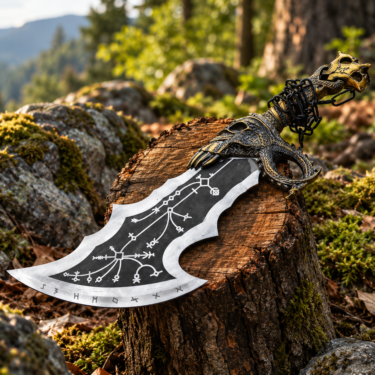 Twin Swords with Chain thumbnail 6