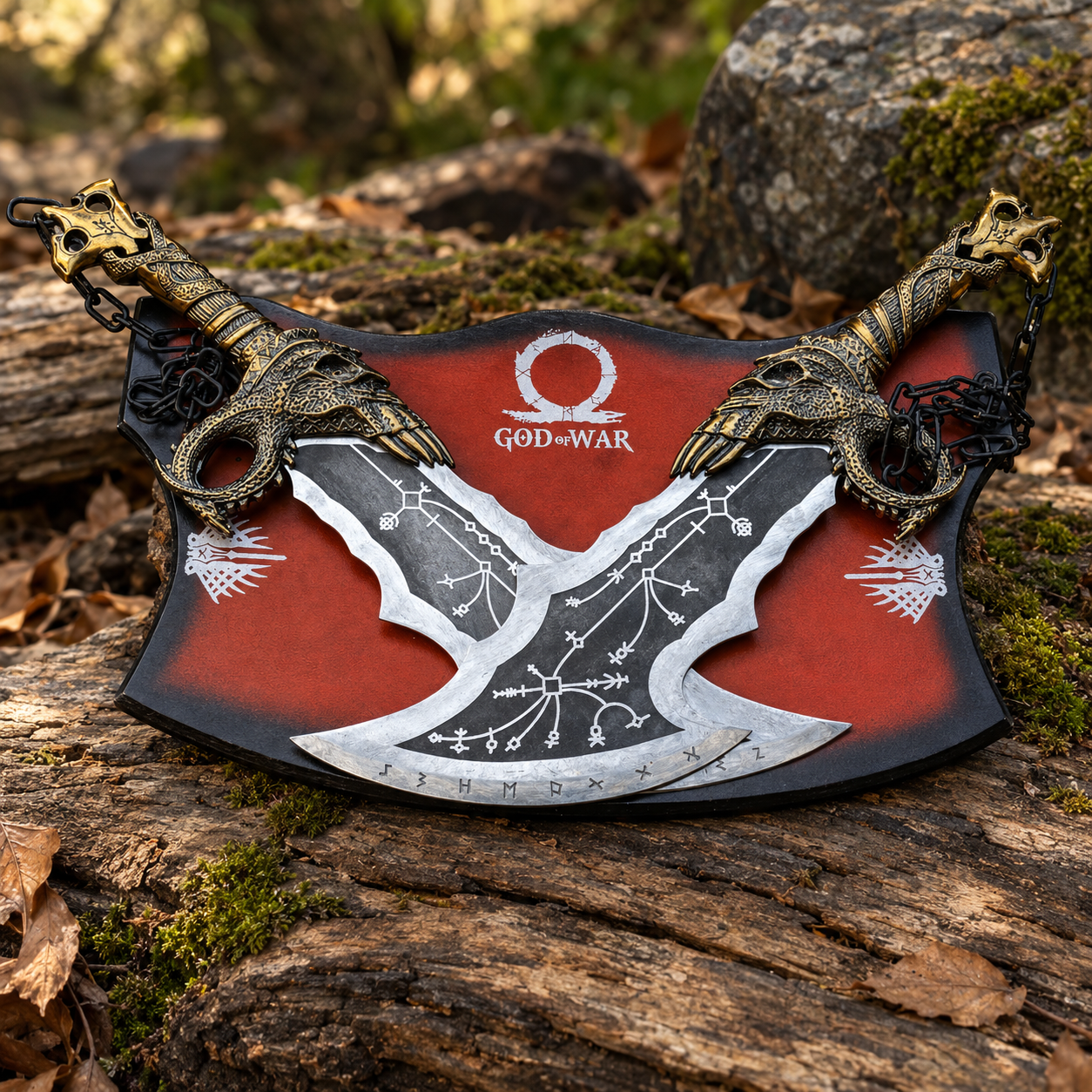 Twin Swords with Chain