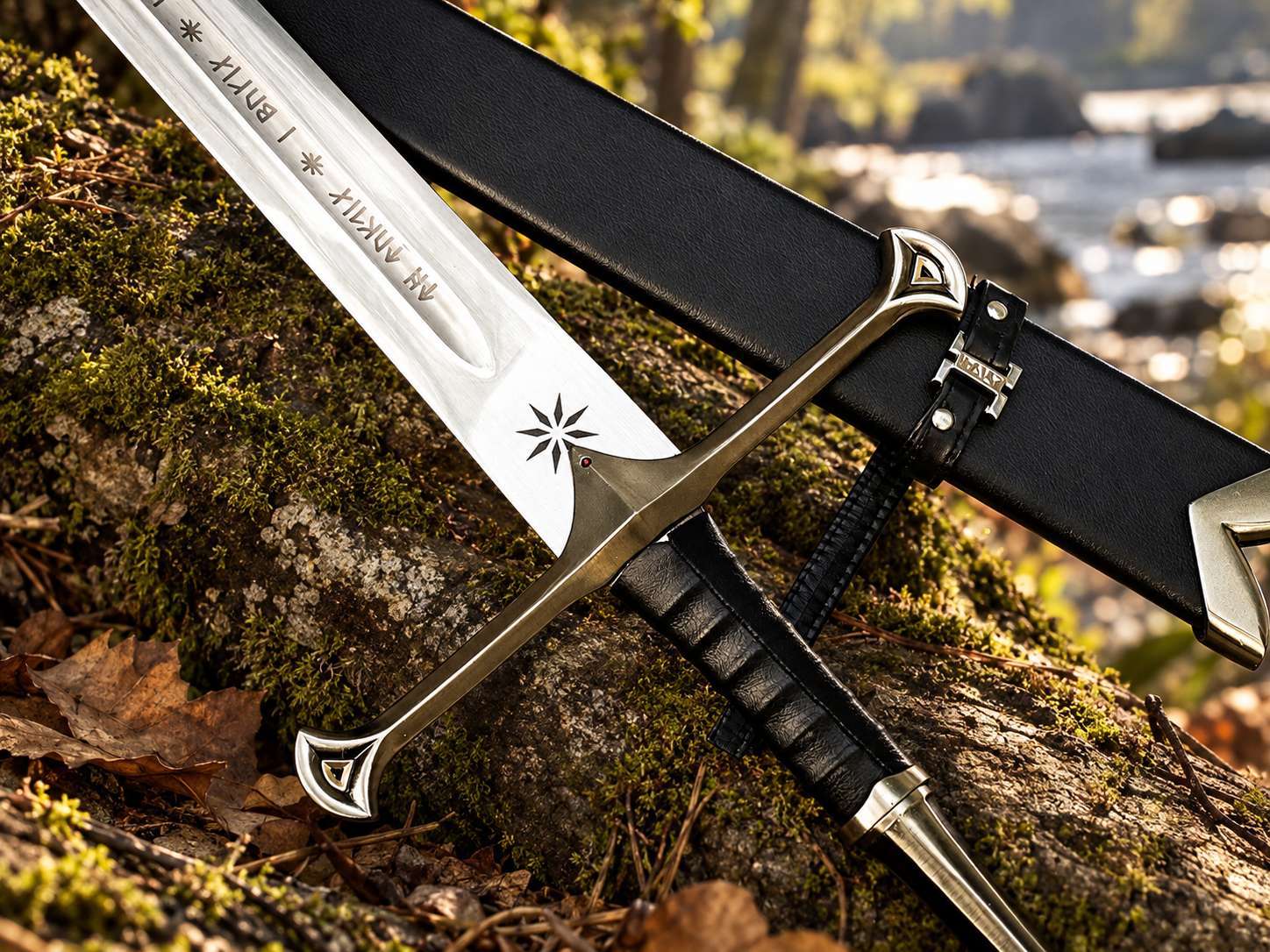 Handcrafted Fantasy Longsword thumbnail 6
