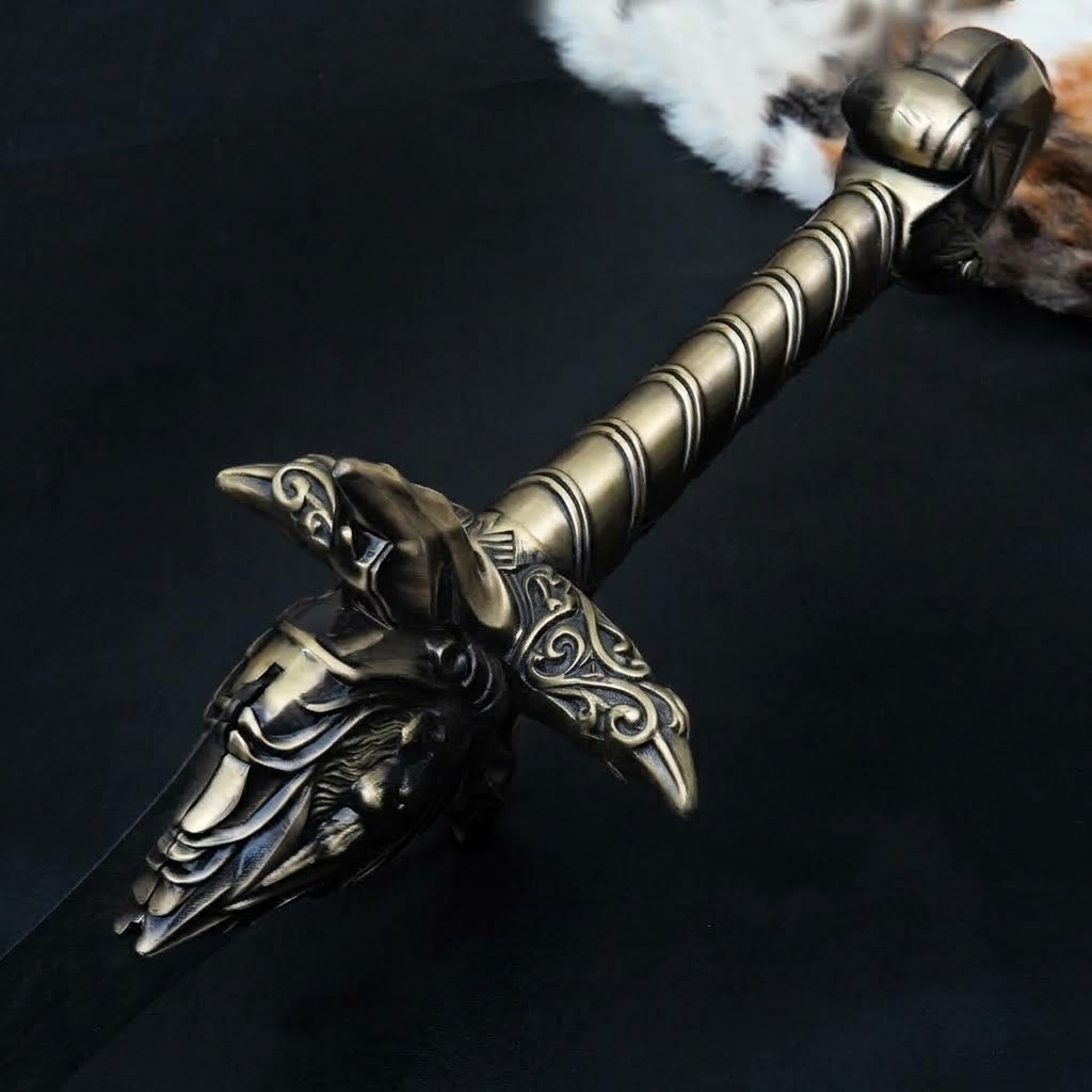 Fantasy Lion Head Display Sword thumbnail 4