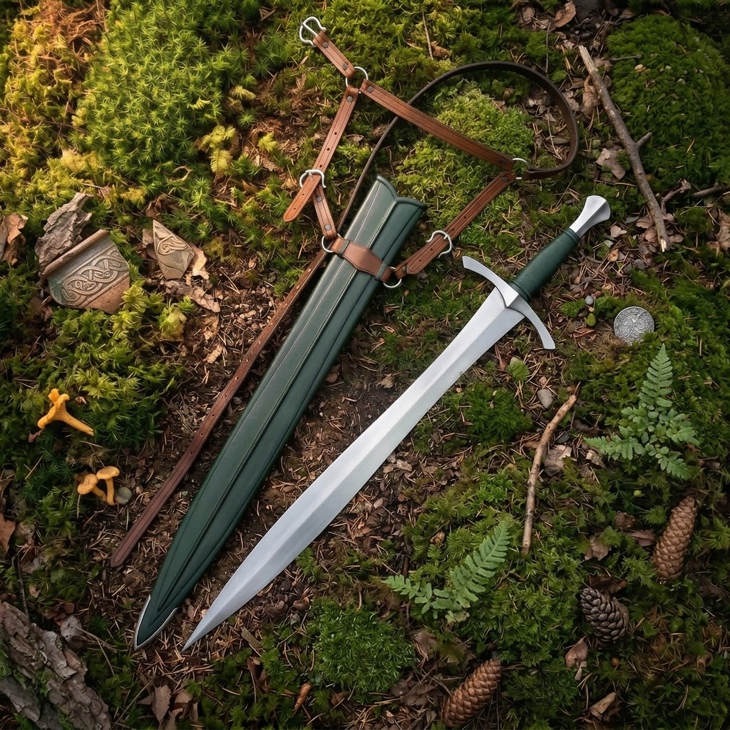 Custom Medieval Short Sword | Historical Replica thumbnail 7