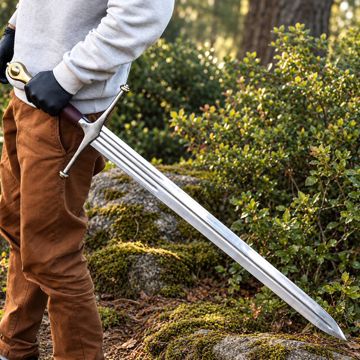 Ice Inspired Fantasy Display Sword thumbnail 6