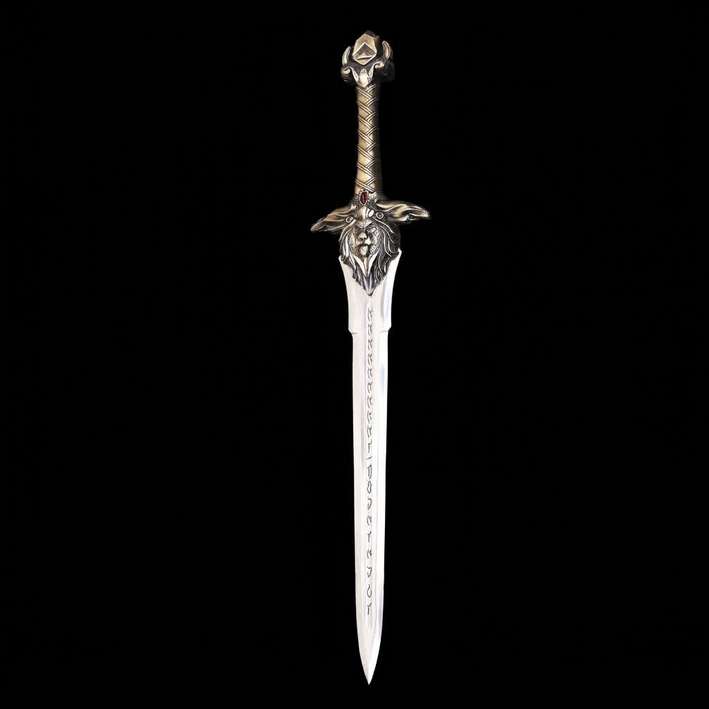 Fantasy Lion Head Display Sword thumbnail 8