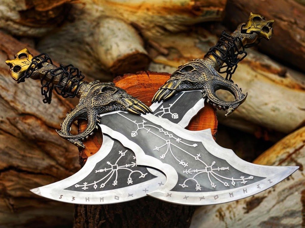 Twin Swords with Chain thumbnail 9