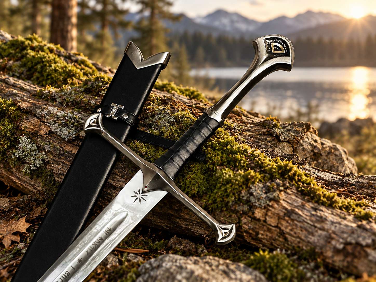 Handcrafted Fantasy Longsword thumbnail 3