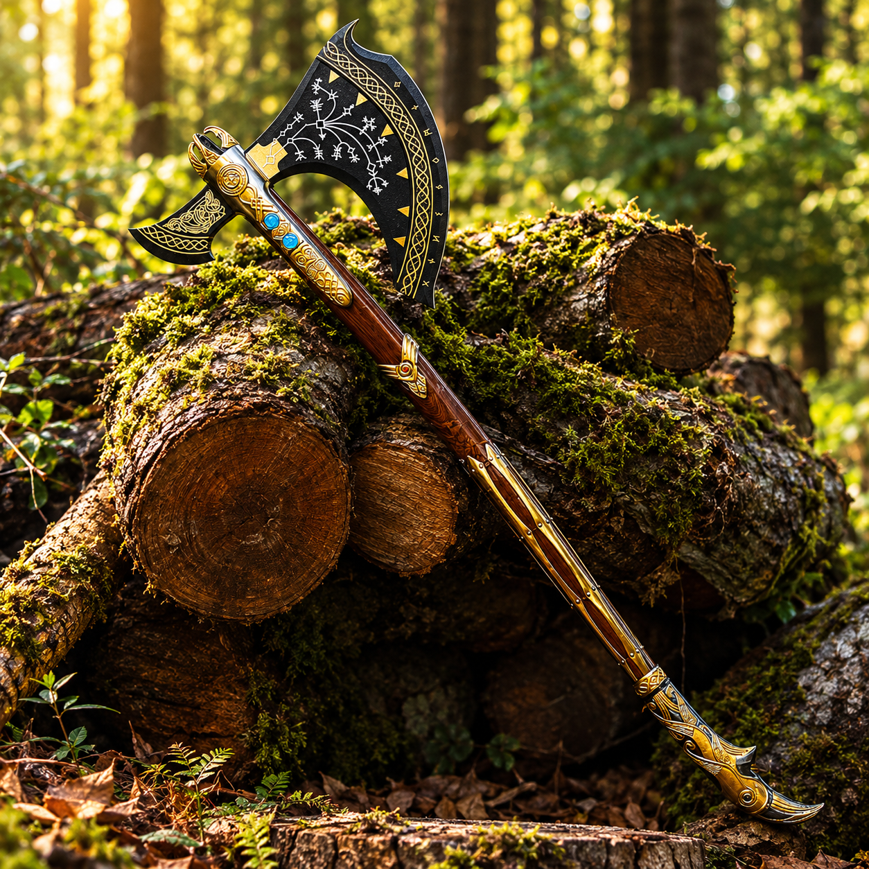 Norse Fantasy Axe thumbnail 5