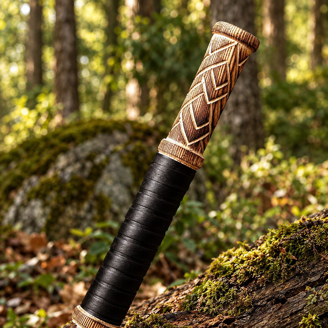 Vegvisir Engraved Double-Headed Axe thumbnail 4