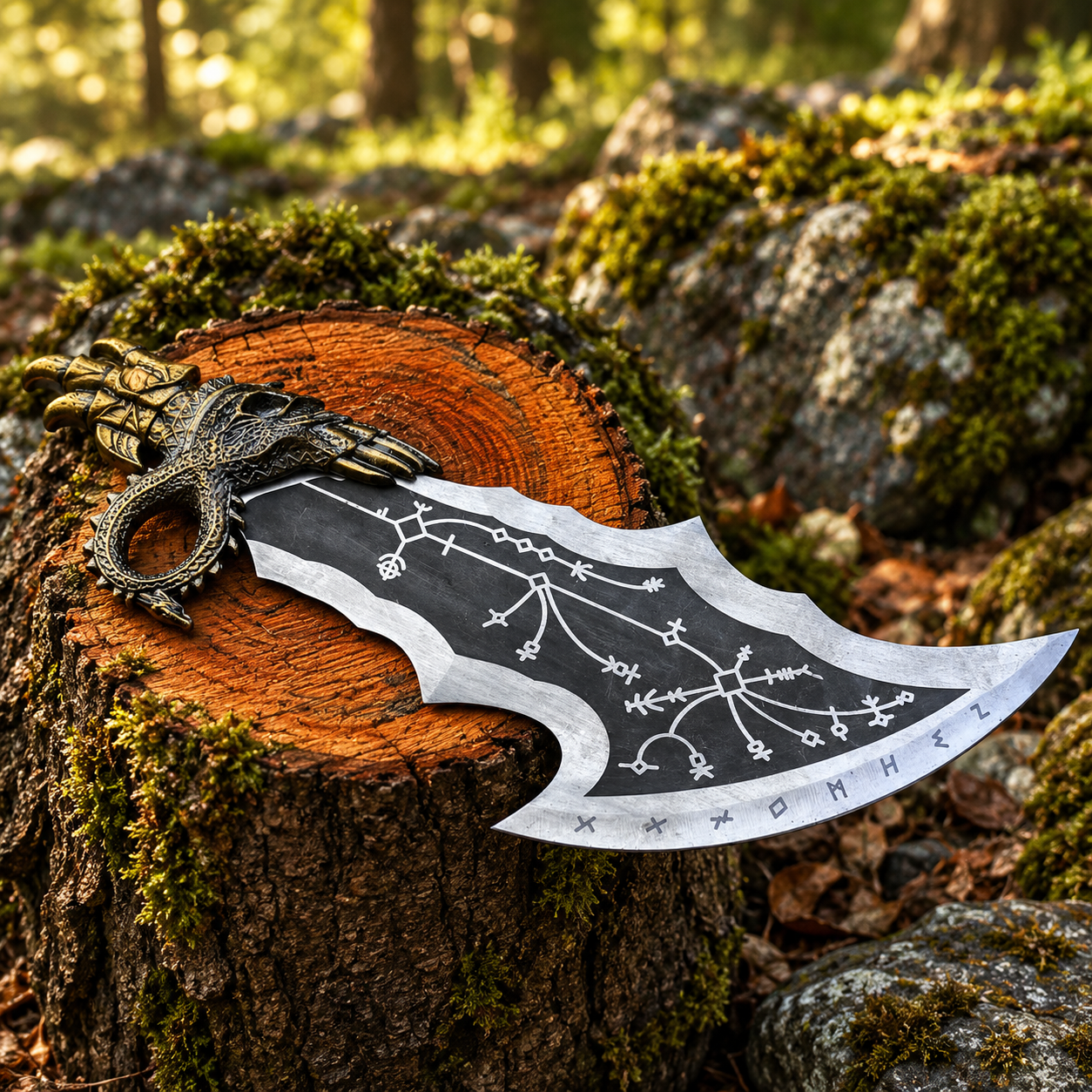 Twin Swords with Chain thumbnail 4