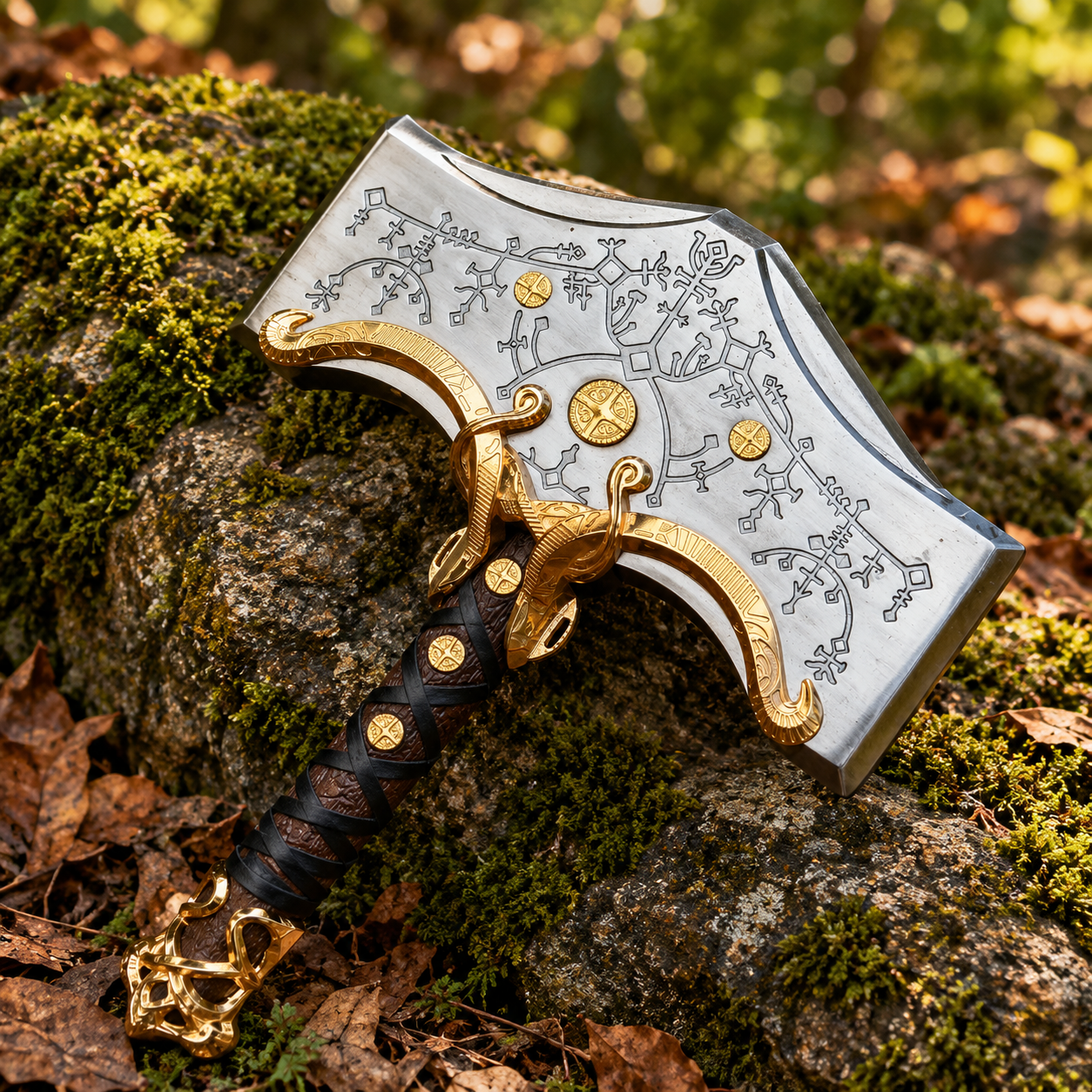 Luxury God of War Thor Hammer Replica
