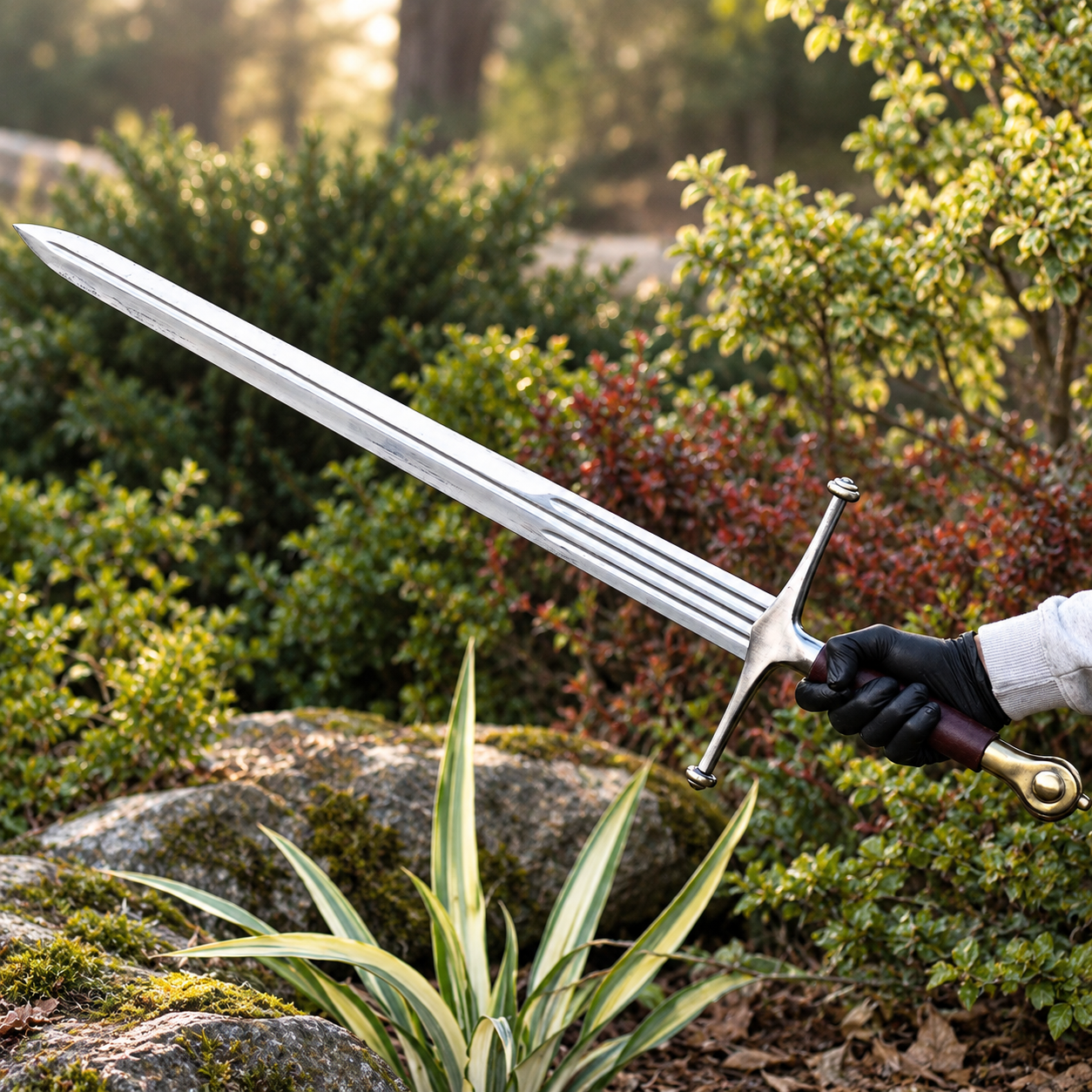 Ice Inspired Fantasy Display Sword thumbnail 7