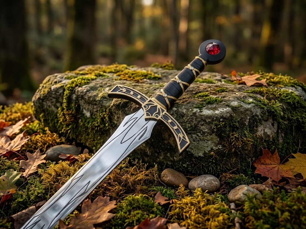 Hand-Forged Goldryn Sword from Throne of Glass